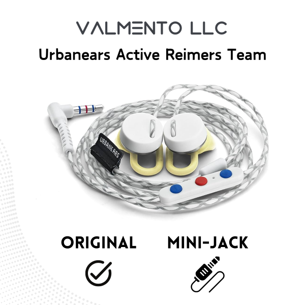 Urbanears Active Reimers Team Weiß, 3.5mm